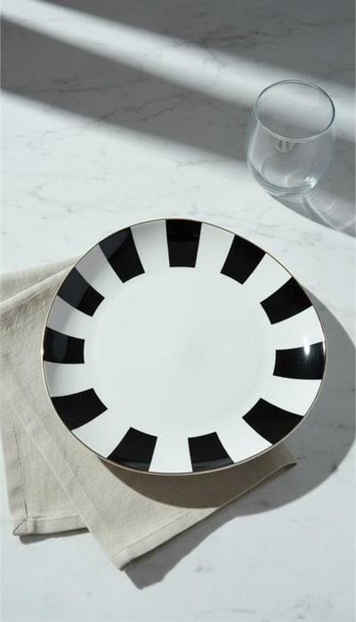 Porselen Pasta Tabak 22 Cm Valens