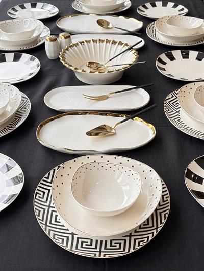 Rossev Yemek Takımı Valessa 36 Parça 6 Kişilik