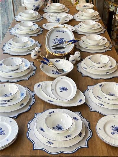 Yemek Takımı Blue Garden 67 Parça 12 Kişilik