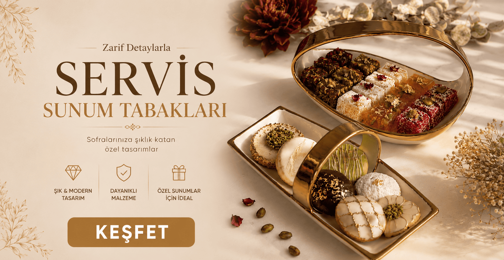 Pasta servis tabak