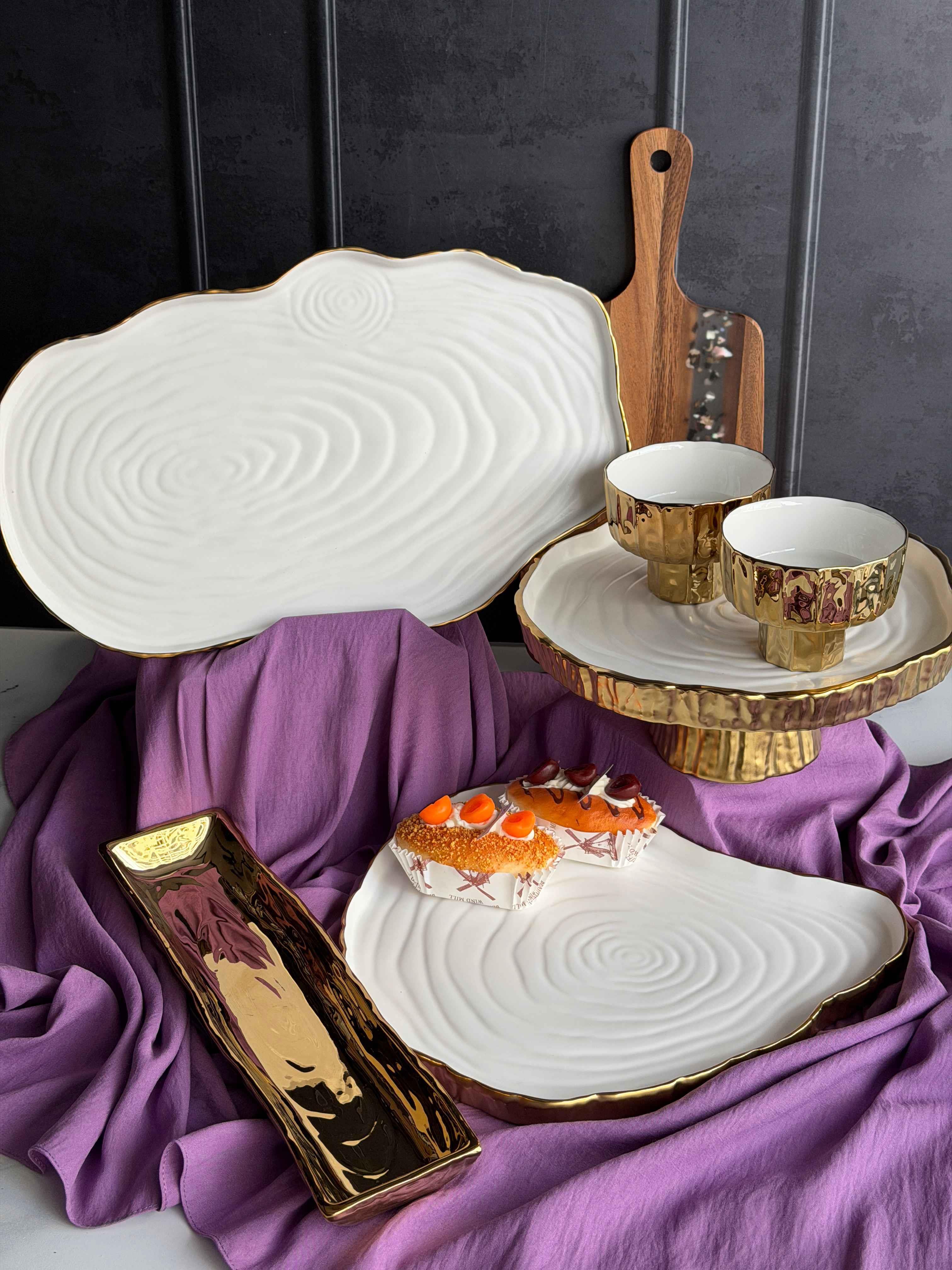 Sunum Seti Mikasa Moor Shiny 6 Parça