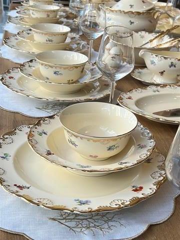 Yemek Takımı Helena Flowers 79 Parça 12 Kişilik