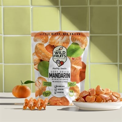 Mandalina - Soft Dried - Atıştırmalık Kuru Meyve