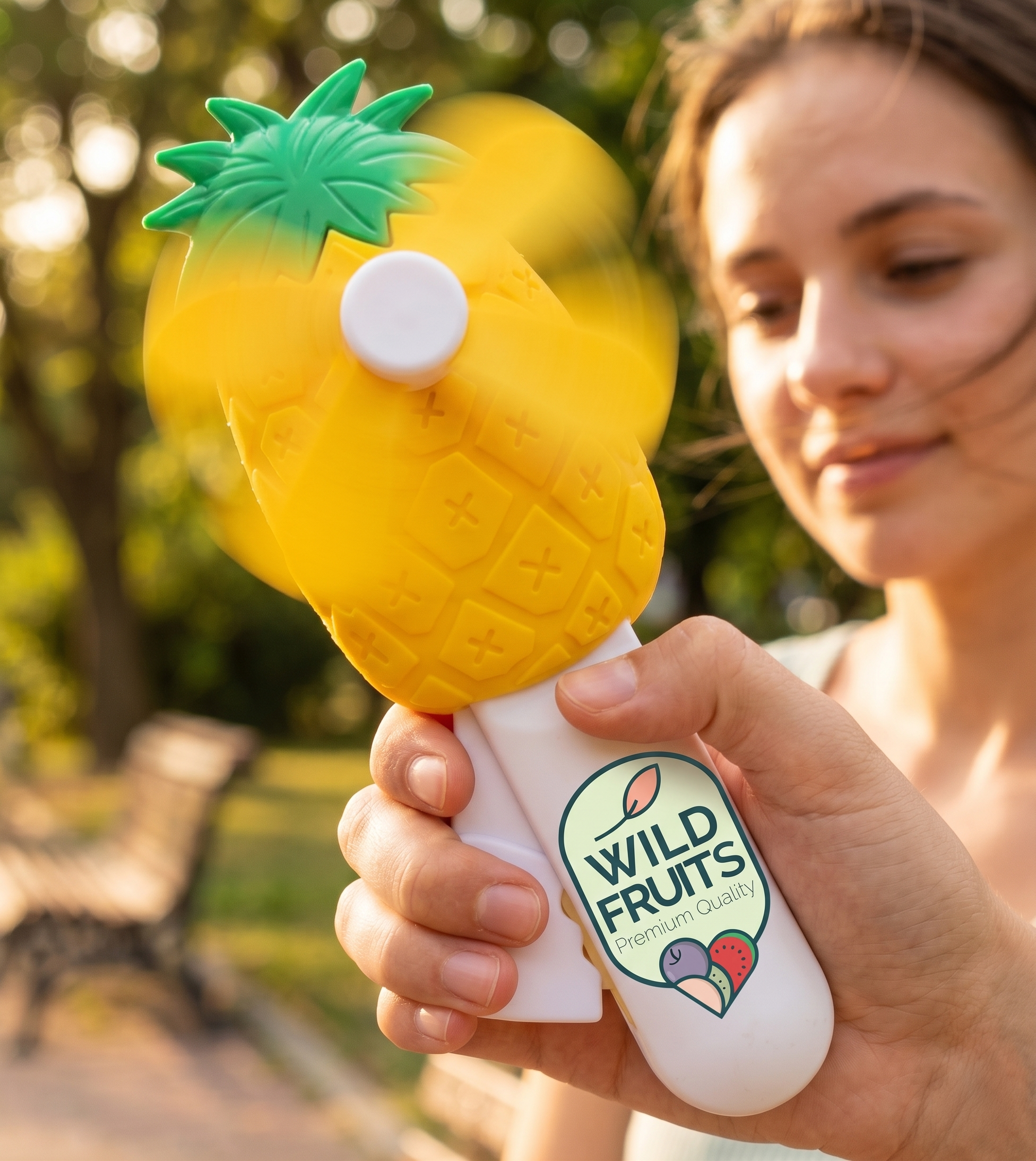 WildFruits Mini Fan çantada taşınabilir