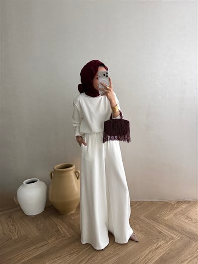 Basic Oysho Takım - Ekru 