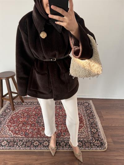 Kemerli Goldfox Kaban - Kahve