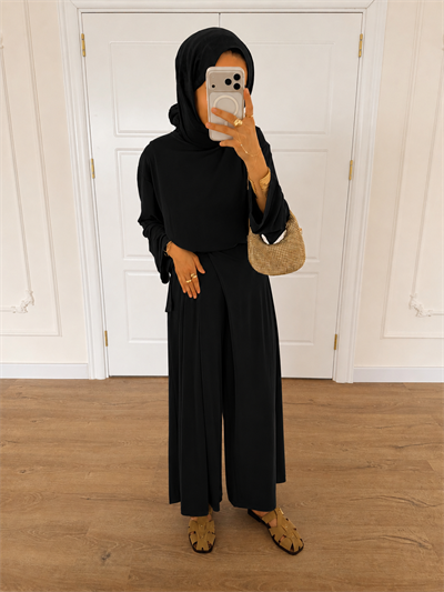 Oversize Oysho Takım - Siyah