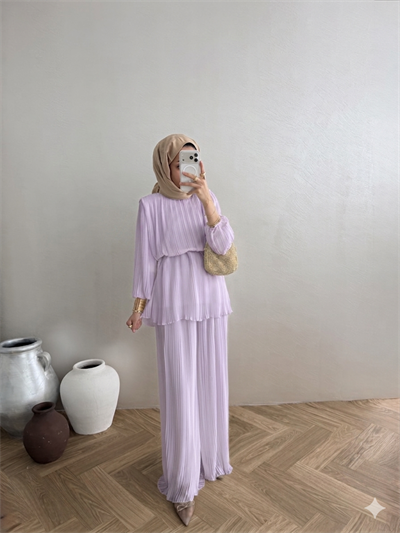 Premium Piliseli Takım - Lila ( Ön Sipariş ) 