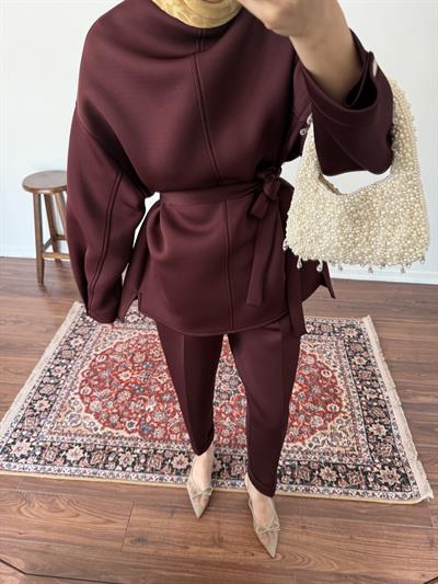 Puffy Scuba Takım - Bordo