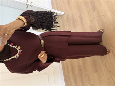 Touch Tensel Takım - Bordo
