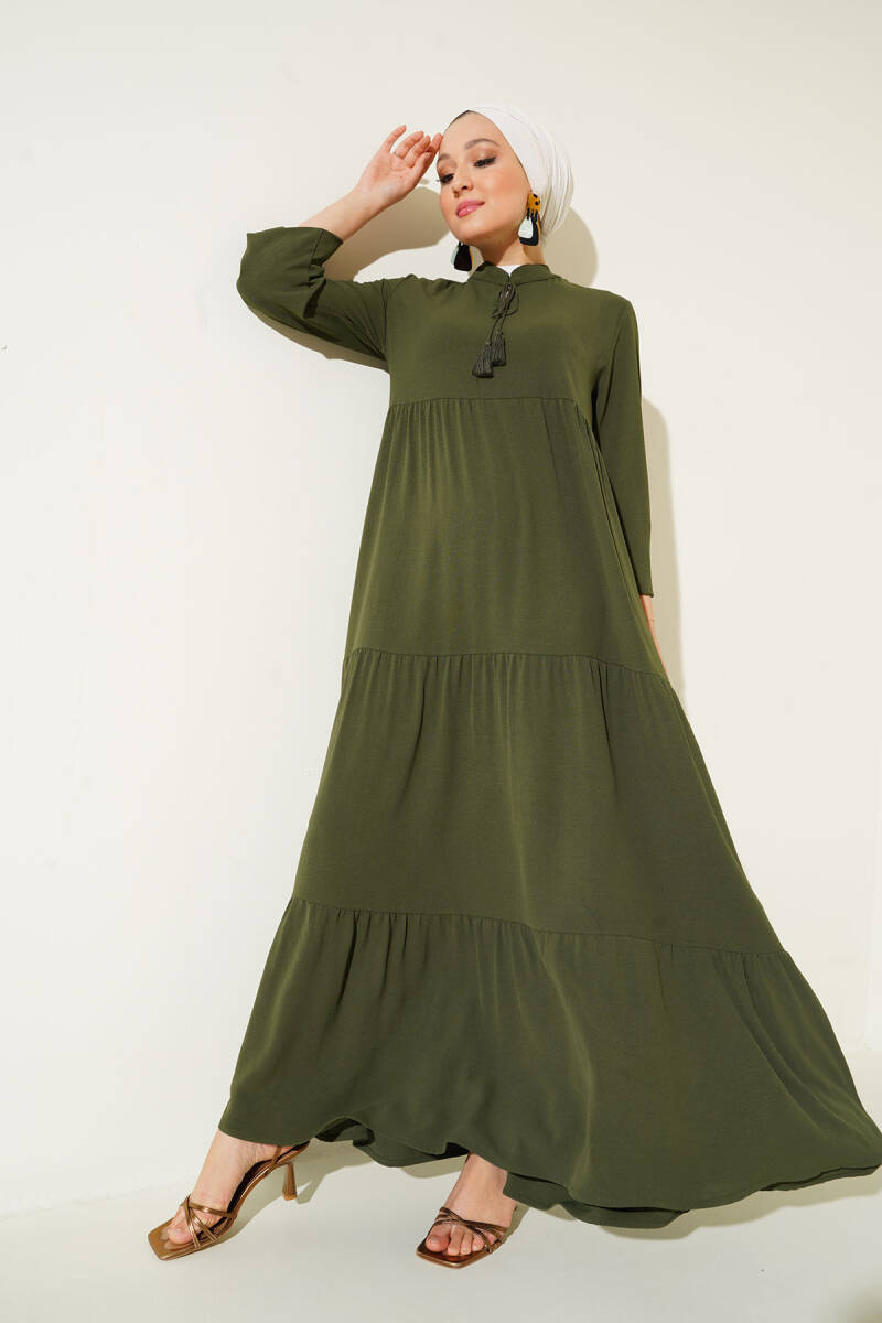 Tesettür Elbise Modelleri ve Kombin Fikirleri