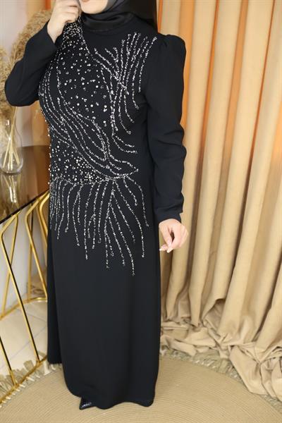 0009 KOD TAŞLI ELBİSE