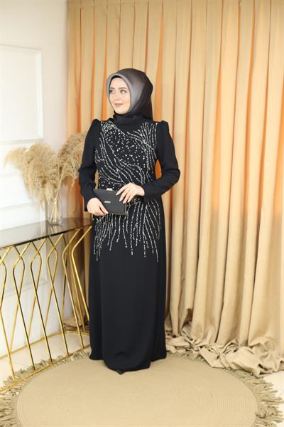 0009 KOD TAŞLI ELBİSE