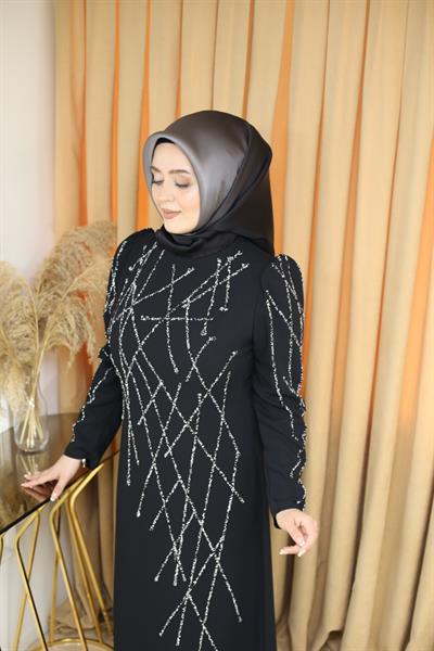 0010 CRÊPE CODE ELBİSE