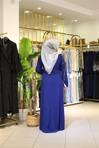 0051 CODE KREPP TAŞLI ELBİSE