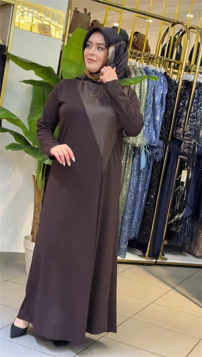 08-1741 فستان بنمط مثلث كود
