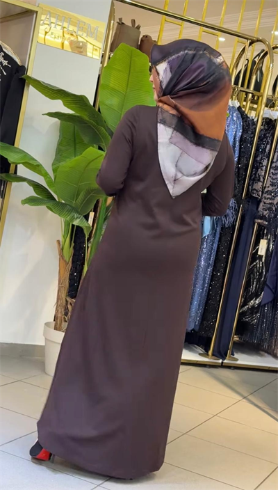 08-1741 فستان بنمط مثلث كود