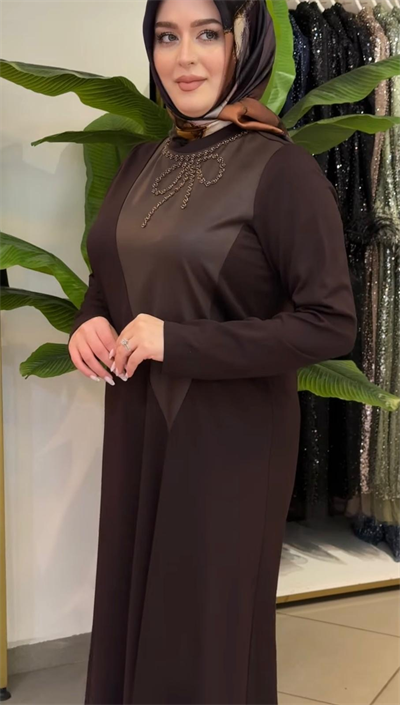 08-1741 فستان بنمط مثلث كود