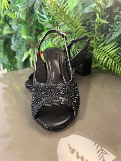 083 KOD KALIN TOPUKLU ABİYE AYAKKABI SİYAH