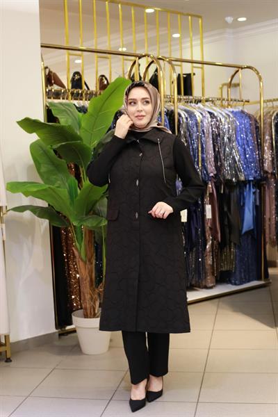 1102 CODE SELF PATTERNED SEASONAL QUILTED VEST