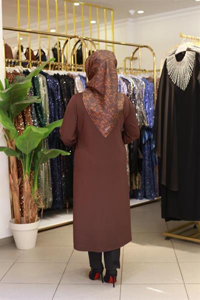 1134 CODE LONG PATTERNED TUNIC
