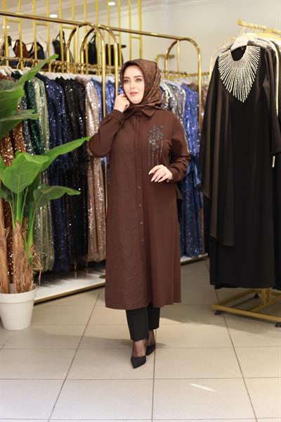 1134 CODE LONG PATTERNED TUNIC