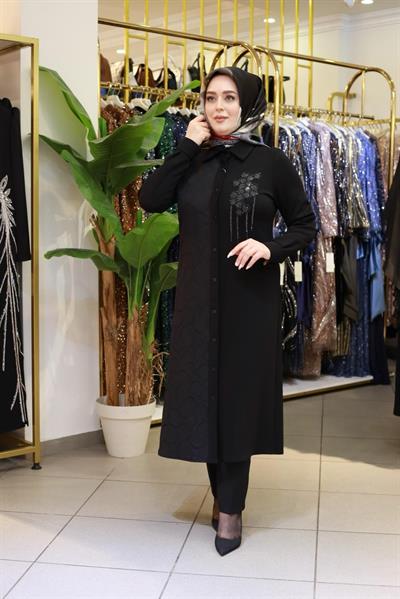 1134 CODE LONG PATTERNED TUNIC