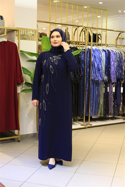 1154 CODE BLUMENVERZIERTE KLEID