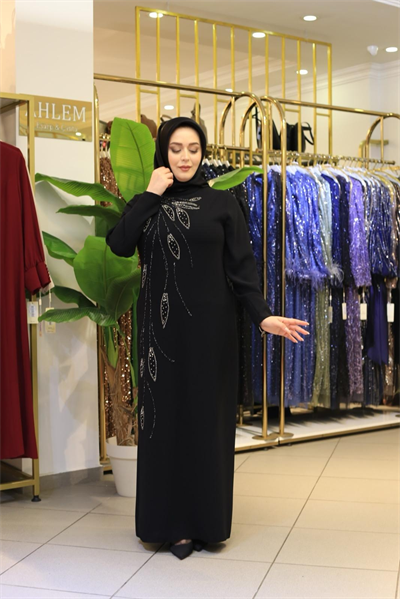 1154 CODE BLUMENVERZIERTE KLEID