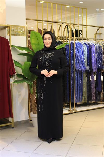 1154 CODE BLUMENVERZIERTE KLEID