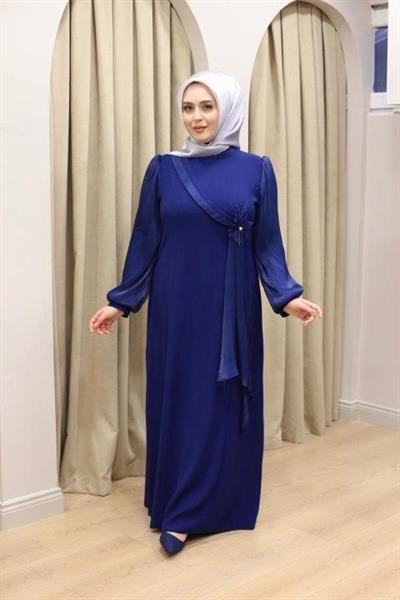 1222 كود 1222 فستان مفصل الزهور