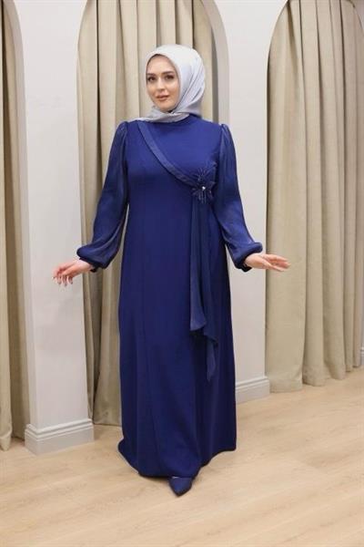 1222 كود 1222 فستان مفصل الزهور