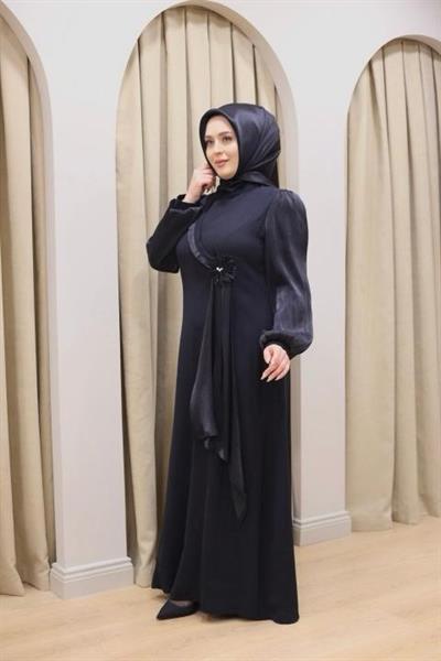 1222 كود 1222 فستان مفصل الزهور