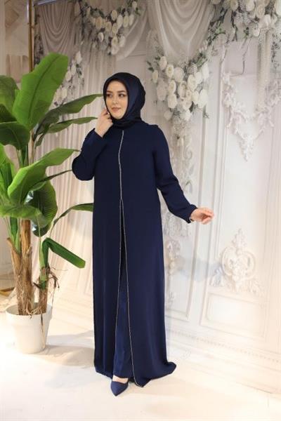 129 CODE FRONT SLIT PANTS SUIT