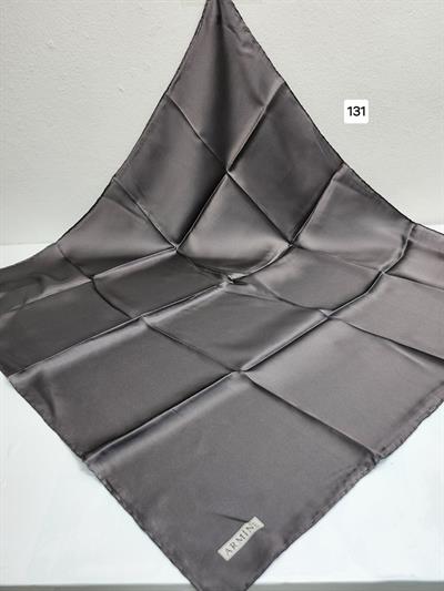 131 CODE SOLID COLOR ARMINE PURE SILK SCARF