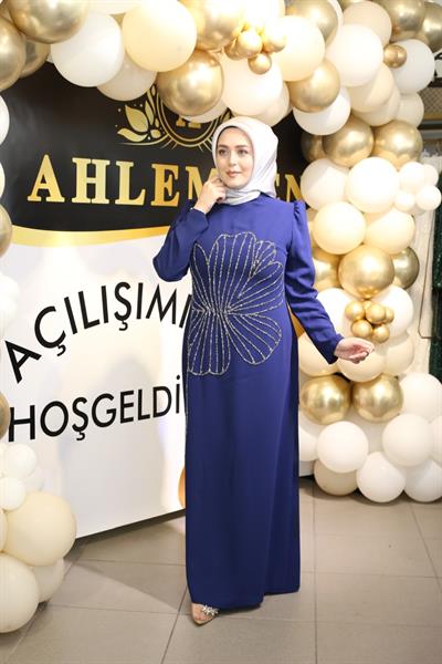 1325 كود 1325 فستان من أحجار الزهور كود 1325