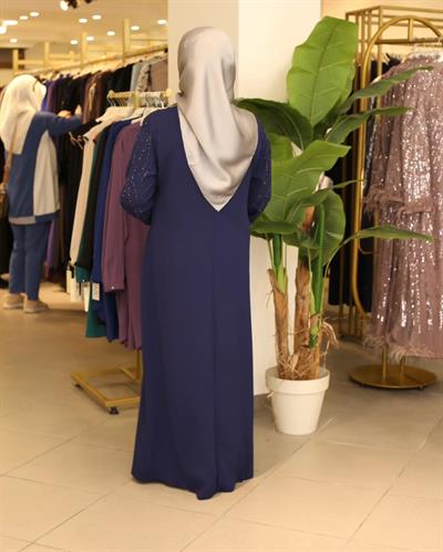 1332 كود 1332 كود فستان مخطط بالحجر المتموج