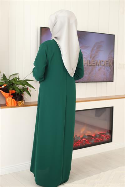 1356 فستان مخطط بالحجر بنمط هندسي 1356 كود مخطط بالحجر