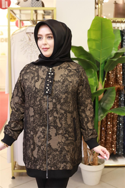 14-1161 Embossed Pattern Jacket