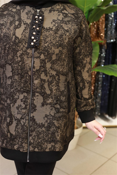 14-1161 Embossed Pattern Jacket