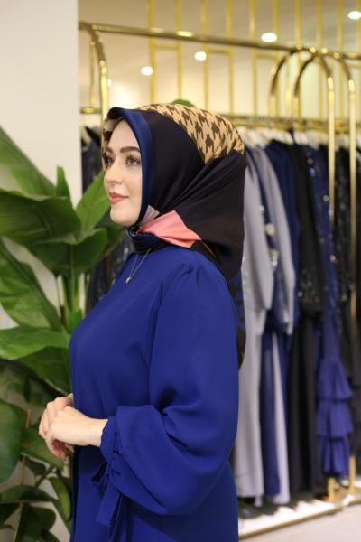 1602 CODE ROBE CEINTURÉE À MANCHES BALLON