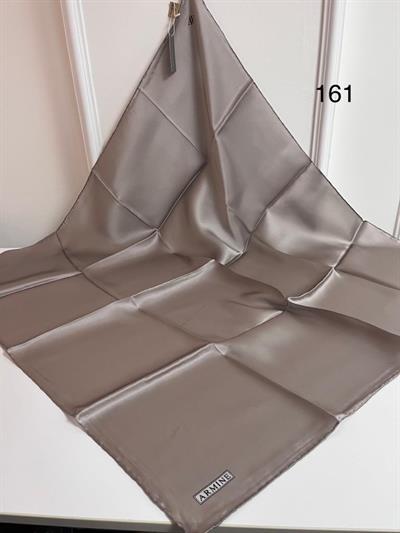 161 CODE SOLID COLOR ARMINE PURE SILK SCARF