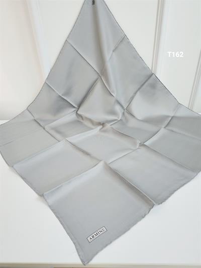 162 CODE SOLID COLOR ARMINE PURE SILK SCARF