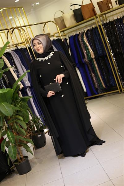 1620 KOD ELBİSE SİYAH