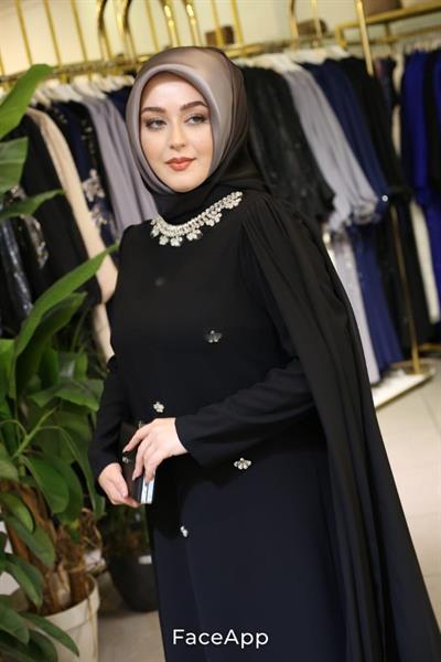 1620 KOD ELBİSE SİYAH