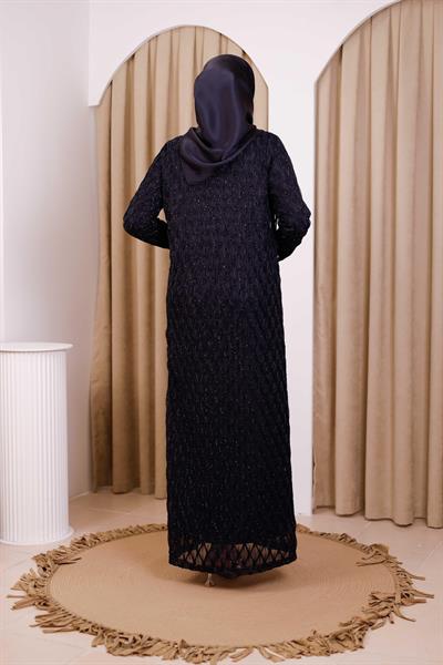 175 CODE SILICONE SELF-PATTERNED ABAYA SUIT