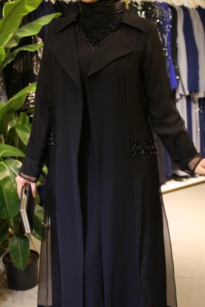 188 CODE ORGANZA ABAYA SUIT