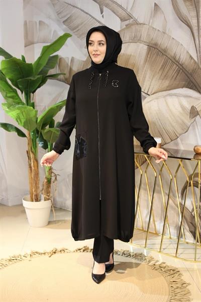 2001 KOD ZİNCİRLİ MEVSİMLİK KAP SİYAH