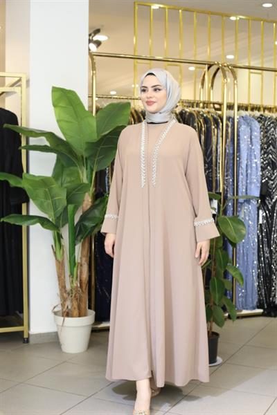 2003 CODE SLEEVES CRYSTAL STONES ABAYA SUIT