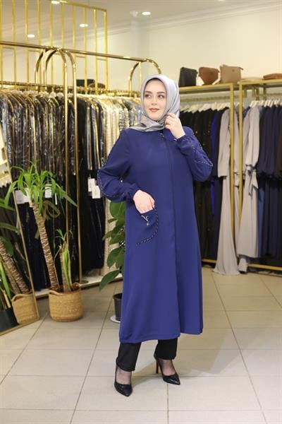 2006 KOD KOLLARI BİYELİ MEVSİMLİK KAP İNDİGO